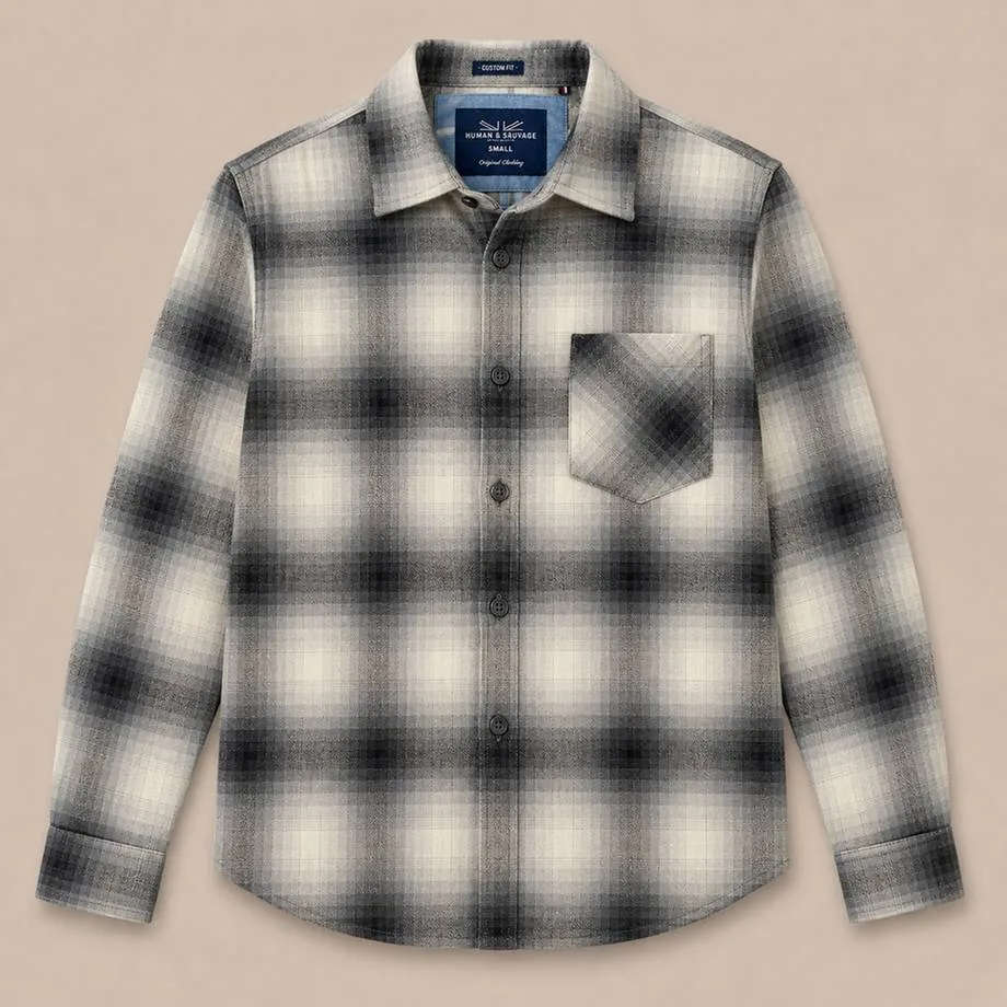 Cuadro gris y negro