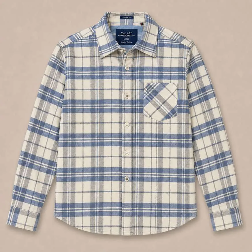 Cuadro azul y gris