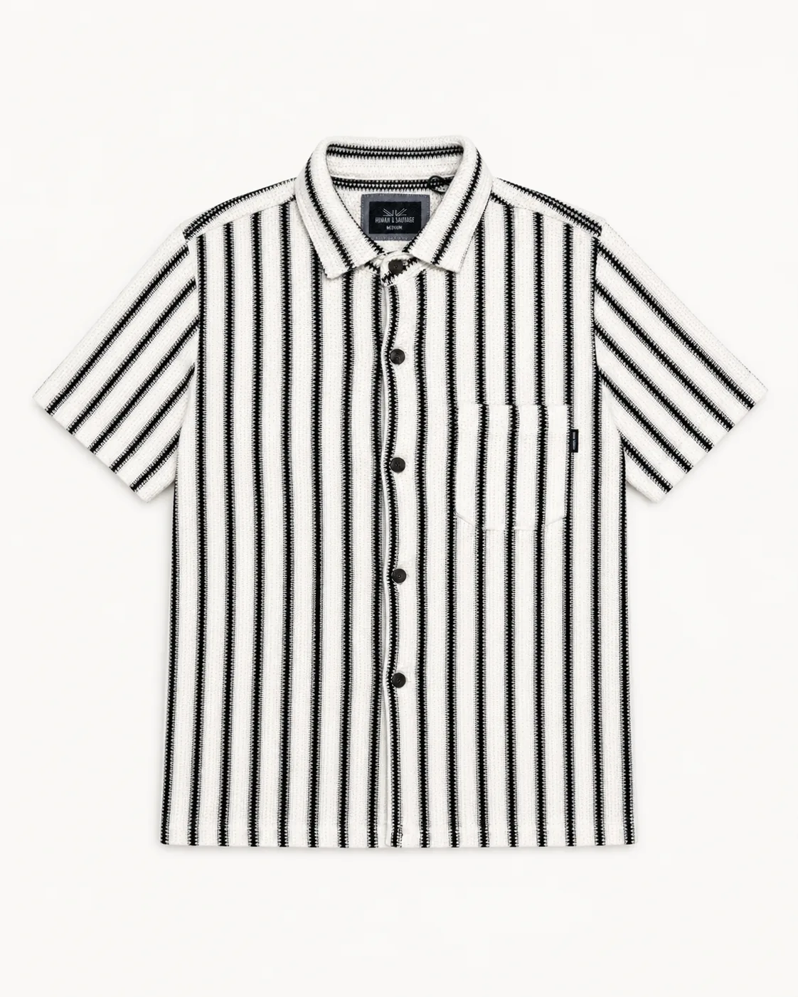 Camisa corta Negra