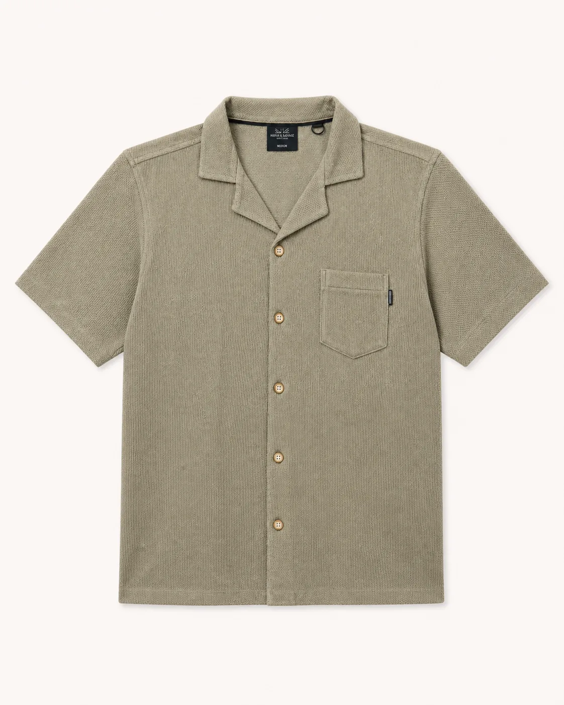 Camisa corta French Pantano