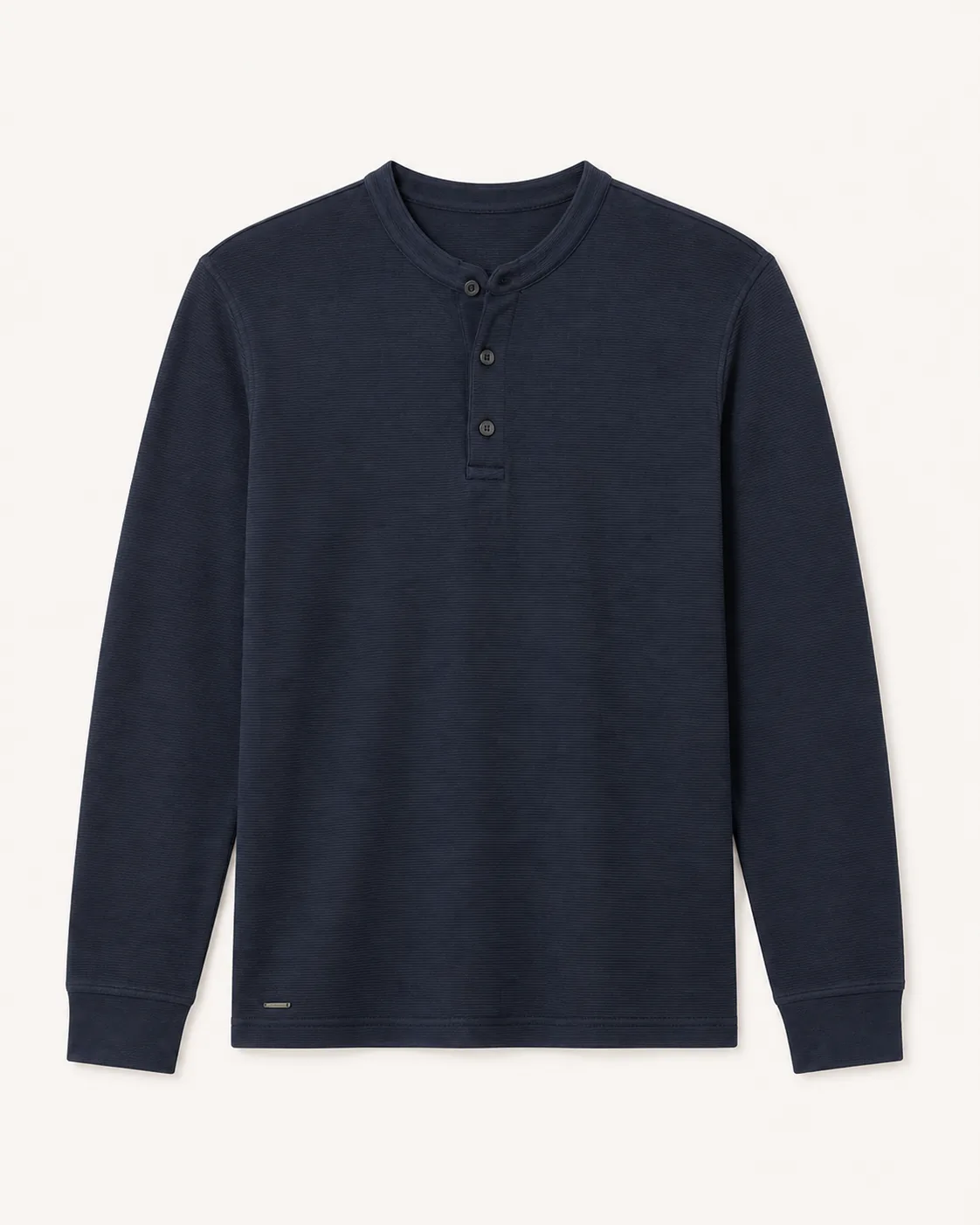 Buzo Henley Ceres Azul marino