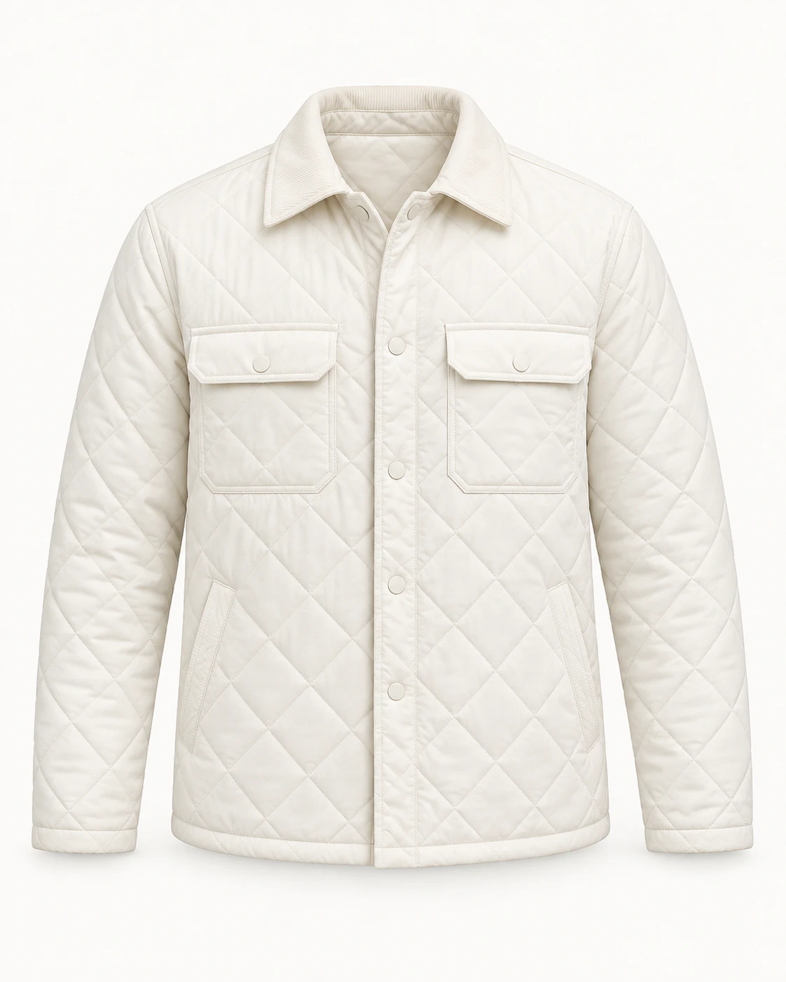 Chaqueta acolchada Blanca