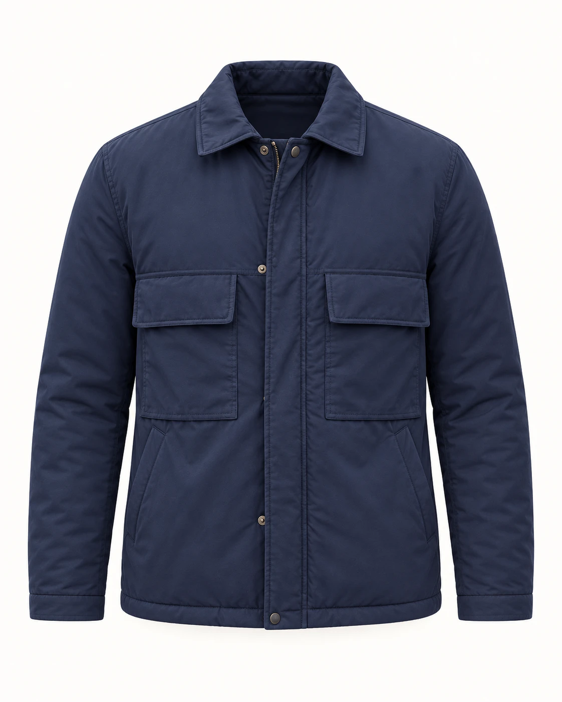 Chaqueta lisa Azul marino