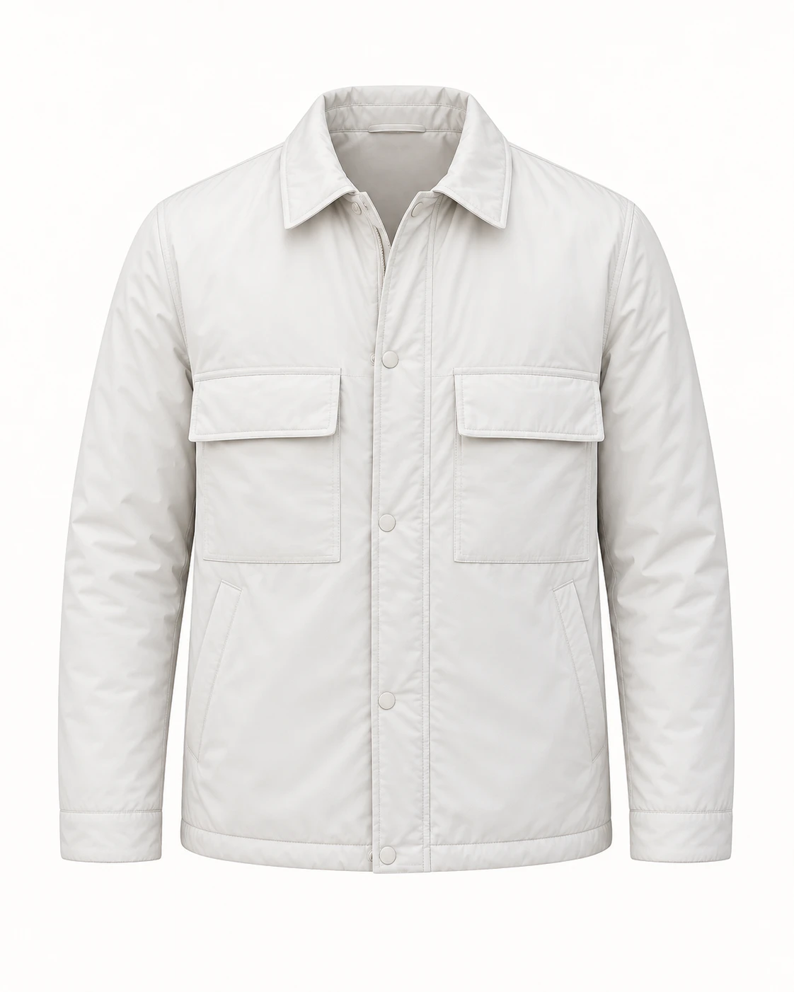 Chaqueta lisa Blanca